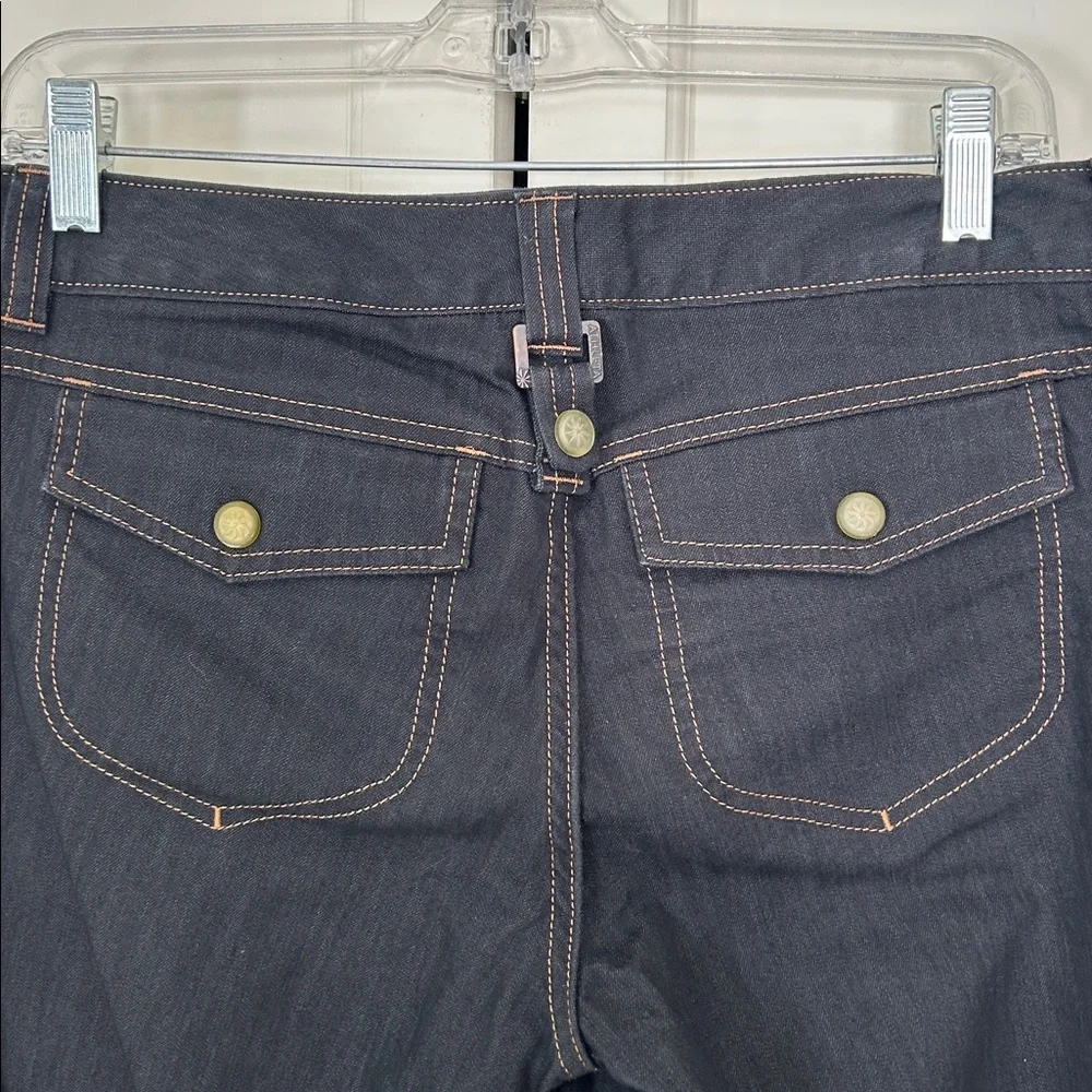 Athleta Women's dark blue stretch Jeans size 6. - Picture 4 of 7
